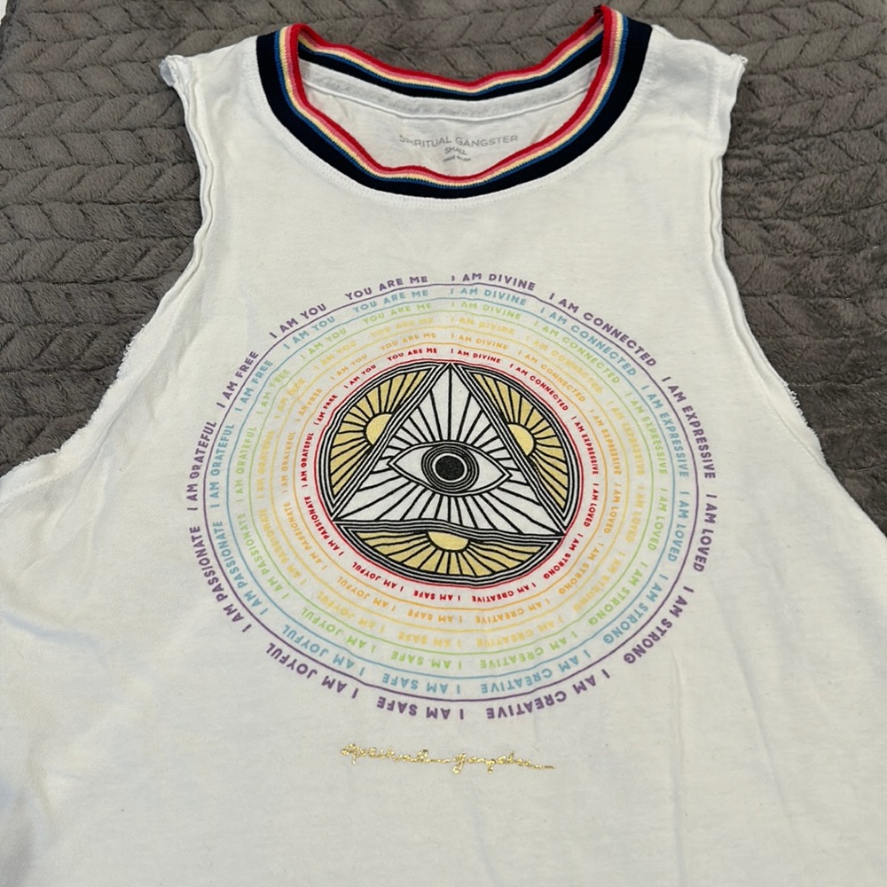 NWOT Spiritual gangster tank